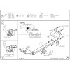 H070C GALIA Полностью оцинкованный фаркоп на Hyundai Tucson 2004-2010, Kia Sportage 2004-2010. Тип шара: C (горизонтальный съемный). Невидимый вырез бампера. Нагрузки: 2000/90 кг, масса фаркопа 19,37 кг