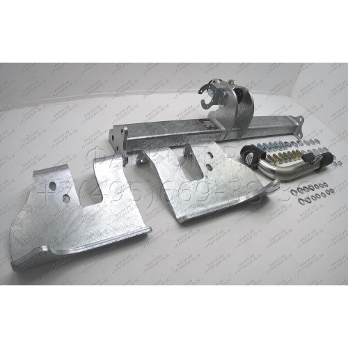 H070C GALIA Полностью оцинкованный фаркоп на Hyundai Tucson 2004-2010, Kia Sportage 2004-2010. Тип шара: C (горизонтальный съемный). Невидимый вырез бампера. Нагрузки: 2000/90 кг, масса фаркопа 19,37 кг