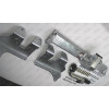 H070C GALIA Полностью оцинкованный фаркоп на Hyundai Tucson 2004-2010, Kia Sportage 2004-2010. Тип шара: C (горизонтальный съемный). Невидимый вырез бампера. Нагрузки: 2000/90 кг, масса фаркопа 19,37 кг