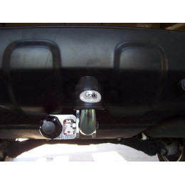 H074C GALIA Полностью оцинкованный фаркоп на Honda CR-V 2007-2012. Тип шара: C (горизонтальный съемный). Невидимый вырез бампера. Нагрузки: 2000/100 кг, масса ф