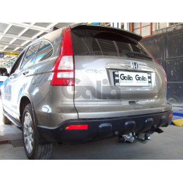 H074C GALIA Полностью оцинкованный фаркоп на Honda CR-V 2007-2012. Тип шара: C (горизонтальный съемный). Невидимый вырез бампера. Нагрузки: 2000/100 кг, масса ф