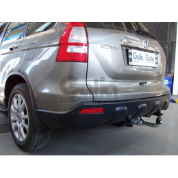 H074C GALIA Полностью оцинкованный фаркоп на Honda CR-V 2007-2012. Тип шара: C (горизонтальный съемный). Невидимый вырез бампера. Нагрузки: 2000/100 кг, масса ф