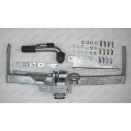H074C GALIA Полностью оцинкованный фаркоп на Honda CR-V 2007-2012. Тип шара: C (горизонтальный съемный). Невидимый вырез бампера. Нагрузки: 2000/100 кг, масса ф