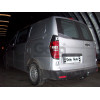 H077A GALIA Полностью оцинкованный фаркоп на Hyundai Starex 2008-2018, 2018-2023, Hyundai H1 2008-2018, 2018-2023. Тип шара: A. Установка без снятия и выреза бампера. Нагрузки: 2300/100 кг, масса фаркопа 24,22 кг