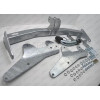 H077A GALIA Полностью оцинкованный фаркоп на Hyundai Starex 2008-2018, 2018-2023, Hyundai H1 2008-2018, 2018-2023. Тип шара: A. Установка без снятия и выреза бампера. Нагрузки: 2300/100 кг, масса фаркопа 24,22 кг