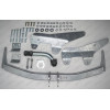 H077A GALIA Полностью оцинкованный фаркоп на Hyundai Starex 2008-2018, 2018-2023, Hyundai H1 2008-2018, 2018-2023. Тип шара: A. Установка без снятия и выреза бампера. Нагрузки: 2300/100 кг, масса фаркопа 24,22 кг