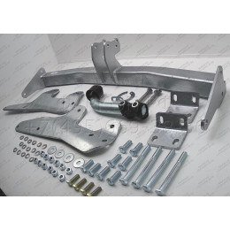 H077A GALIA Полностью оцинкованный фаркоп на Hyundai Starex 2008-2018, 2018-2023, Hyundai H1 2008-2018, 2018-2023. Тип шара: A. Установка без снятия и выреза бампера. Нагрузки: 23