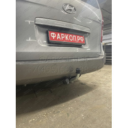 H077A GALIA Полностью оцинкованный фаркоп на Hyundai Starex 2008-2018, 2018-2023, Hyundai H1 2008-2018, 2018-2023. Тип шара: A. Установка без снятия и выреза бампера. Нагрузки: 23