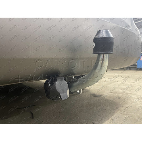 H077A GALIA Полностью оцинкованный фаркоп на Hyundai Starex 2008-2018, 2018-2023, Hyundai H1 2008-2018, 2018-2023. Тип шара: A. Установка без снятия и выреза бампера. Нагрузки: 2300/100 кг, масса фаркопа 24,22 кг