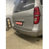 H077A GALIA Полностью оцинкованный фаркоп на Hyundai Starex 2008-2018, 2018-2023, Hyundai H1 2008-2018, 2018-2023. Тип шара: A. Установка без снятия и выреза бампера. Нагрузки: 2300/100 кг, масса фаркопа 24,22 кг