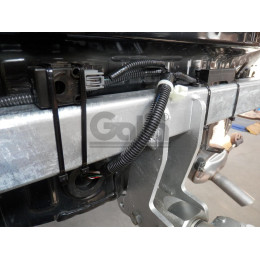 H115A GALIA Полностью оцинкованный фаркоп на Honda Jazz 2023-, Honda Jazz Crosstar 2023-. Подрозетник убирается за бампер. Тип шара: A. Невидимый вырез бампера. Нагр