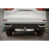 HMS-21-991124.00 PT GROUP Фаркоп с нержавеющей накладкой на Haval H6 2014-2020, Haval M6 2021- без подрезки бампера. Тип шара: E (легкосъемный шар под квадрат). Нагрузки: 1500/100 кг, масса фаркопа 21,6 кг (без электрики в комплекте)