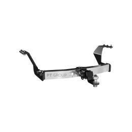HMS-21-991124.00 PT GROUP Фаркоп с нержавеющей накладкой на Haval H6 2014-2020, Haval M6 2021- без подрезки бампера. Тип шара: E (легкосъемный шар под квадрат). Нагрузк