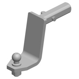 HR 01 AVTOS Фаркоп на Hummer H2 2003-2009 без подрезки бампера. Тип шара: H (несъемный сварной). Нагрузки: 2500/150 кг, масса фаркопа 13,5 кг (без электрики в компл