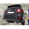 FA 0230-E Бизон Фаркоп на Kia Sorento Prime 2015-2020, Hyundai Santa Fe 2018-2021 без подрезки бампера. Тип шара: E (легкосъемный шар под квадрат). Нагрузки: 2500/120 кг. Не комплектуется электрикой
