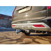 FA 0290-E Бизон Фаркоп на Mitsubishi Pajero Sport III рестайлинг 2021- без подрезки бампера. Тип шара: E (легкосъемный шар под квадрат). Нагрузки: 3200/120 кг. Не комплектуется электрикой