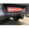 FA 0971-E Бизон Фаркоп на Toyota Hilux 2015-, JAC T6 2019-, JAC T8 2019-, JAC T8 Pro 2023-, Sollers ST6 2023-, Sollers ST8 2024- без подрезки бампера. Тип шара: E (легкосъемный шар под квадрат). Нагрузки: 3500/120 кг. Не комплектуется электрикой