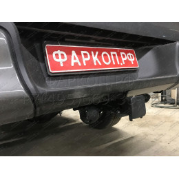 FA 0971-E Бизон Фаркоп на Toyota Hilux 2015-, JAC T6 2019-, JAC T8 2019-, JAC T8 Pro 2023-, Sollers ST6 2023-, Sollers ST8 2024- без подрезки бампера. Тип шара: E (легкосъемный шар под квадрат