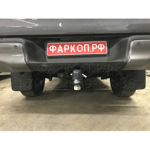 FA 0971-E Бизон Фаркоп на Toyota Hilux 2015-, JAC T6 2019-, JAC T8 2019-, JAC T8 Pro 2023-, Sollers ST6 2023-, Sollers ST8 2024- без подрезки бампера. Тип шара: E (легкосъемный шар под квадрат). Нагрузки: 3500/120 кг. Не комплектуется электрикой