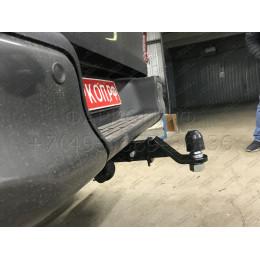 FA 0971-E Бизон Фаркоп на Toyota Hilux 2015-, JAC T6 2019-, JAC T8 2019-, JAC T8 Pro 2023-, Sollers ST6 2023-, Sollers ST8 2024- без подрезки бампера. Тип шара: E (легкосъемный шар под квадрат
