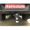 FA 0971-E Бизон Фаркоп на Toyota Hilux 2015-, JAC T6 2019-, JAC T8 2019-, JAC T8 Pro 2023-, Sollers ST6 2023-, Sollers ST8 2024- без подрезки бампера. Тип шара: E (легкосъемный шар под квадрат). Нагрузки: 3500/120 кг. Не комплектуется электрикой