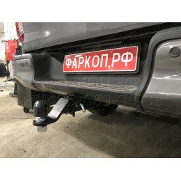 FA 0971-E Бизон Фаркоп на Toyota Hilux 2015-, JAC T6 2019-, JAC T8 2019-, JAC T8 Pro 2023-, Sollers ST6 2023-, Sollers ST8 2024- без подрезки бампера. Тип шара: E (легкосъемный шар под квадрат