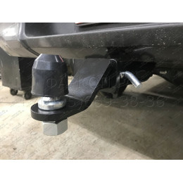 FA 0971-E Бизон Фаркоп на Toyota Hilux 2015-, JAC T6 2019-, JAC T8 2019-, JAC T8 Pro 2023-, Sollers ST6 2023-, Sollers ST8 2024- без подрезки бампера. Тип шара: E (легкосъемный шар под квадрат