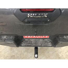 FA 0971-E Бизон Фаркоп на Toyota Hilux 2015-, JAC T6 2019-, JAC T8 2019-, JAC T8 Pro 2023-, Sollers ST6 2023-, Sollers ST8 2024- без подрезки бампера. Тип шара: E (легкосъемный шар под квадрат