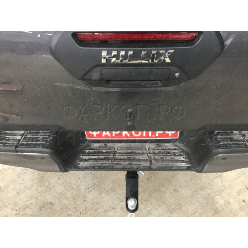 FA 0971-E Бизон Фаркоп на Toyota Hilux 2015-, JAC T6 2019-, JAC T8 2019-, JAC T8 Pro 2023-, Sollers ST6 2023-, Sollers ST8 2024- без подрезки бампера. Тип шара: E (легкосъемный шар под квадрат). Нагрузки: 3500/120 кг. Не комплектуется электрикой