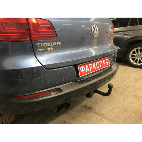 VW 35 AVTOS Фаркоп на Volkswagen Tiguan 2007-2016, Tiguan 2 2016-2024, Audi Q3 2011-2018. Необходима значительная подрезка бампера. Тип шара: A. Нагрузки: 2500/100 кг, масса фаркопа 15,5 кг (без электрики в комплекте)
