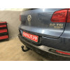 VW 35 AVTOS Фаркоп на Volkswagen Tiguan 2007-2016, Tiguan 2 2016-2024, Audi Q3 2011-2018. Необходима значительная подрезка бампера. Тип шара: A. Нагрузки: 2500/100 кг, масса фаркопа 15,5 кг (без электрики в комплекте)