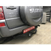 2850-A ORIS Фаркоп на Suzuki Grand Vitara 5 дверей 2005-2016 без выреза в бампере. Тип шара: A. Нагрузки: 1500/75 кг, масса фаркопа 19,4 кг (без электрики в комплекте)