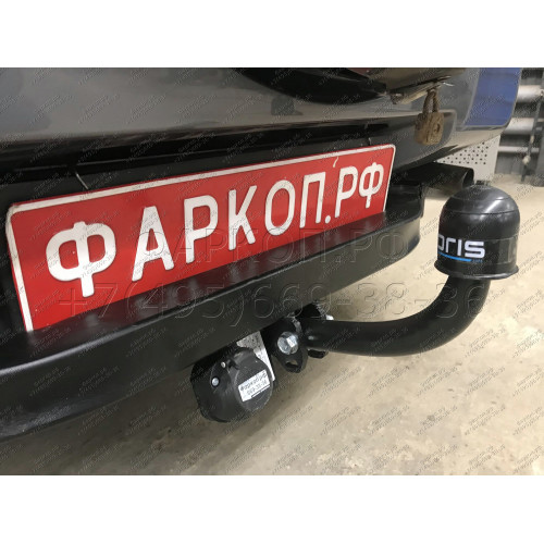 2850-A ORIS Фаркоп на Suzuki Grand Vitara 5 дверей 2005-2016 без выреза в бампере. Тип шара: A. Нагрузки: 1500/75 кг, масса фаркопа 19,4 кг (без электрики в комплекте)