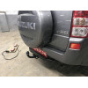 2850-A ORIS Фаркоп на Suzuki Grand Vitara 5 дверей 2005-2016 без выреза в бампере. Тип шара: A. Нагрузки: 1500/75 кг, масса фаркопа 19,4 кг (без электрики в комплекте)