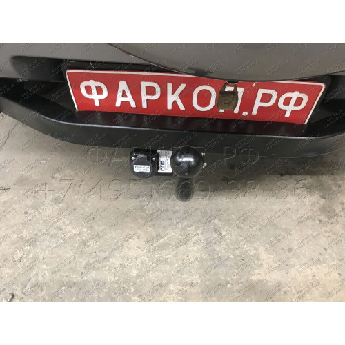 2850-A ORIS Фаркоп на Suzuki Grand Vitara 5 дверей 2005-2016 без выреза в бампере. Тип шара: A. Нагрузки: 1500/75 кг, масса фаркопа 19,4 кг (без электрики в комплекте)