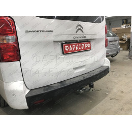 C072C GALIA Полностью оцинкованный фаркоп на Citroen Spacetourer 2016-, Peugeot Traveller 2016-, Citroen Jumpy 2016-, Peugeot Expert 2016-, Toyota Proace 2016-, Opel Zafira LIfe 2019-, Opel Vivaro 2019-, FIAT Scudo 2022-, FIAT