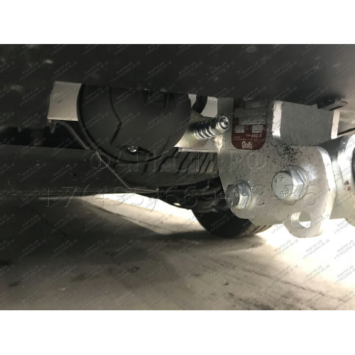 C072C GALIA Полностью оцинкованный фаркоп на Citroen Spacetourer 2016-, Peugeot Traveller 2016-, Citroen Jumpy 2016-, Peugeot Expert 2016-, Toyota Proace 2016-, Opel Zafira LIfe 2019-, Opel Vivaro 2019-, FIAT Scudo 2022-, FIAT Ulysse 2022-, Citroen Dispat