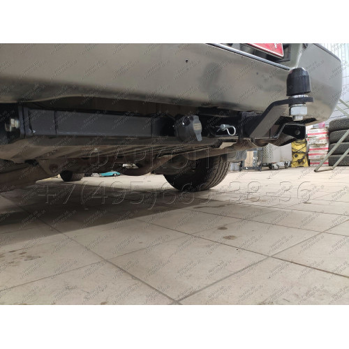 FA 0973-E Бизон Фаркоп на Honda Ridgeline 2005-2014 без подрезки бампера. Тип шара: E (легкосъемный шар под квадрат). Нагрузки: 3200/120 кг. Не комплектуется электрикой