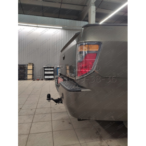 FA 0973-E Бизон Фаркоп на Honda Ridgeline 2005-2014 без подрезки бампера. Тип шара: E (легкосъемный шар под квадрат). Нагрузки: 3200/120 кг. Не комплектуется электрикой