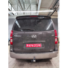 H077A GALIA Полностью оцинкованный фаркоп на Hyundai Starex 2008-2018, 2018-2023, Hyundai H1 2008-2018, 2018-2023. Тип шара: A. Установка без снятия и выреза бампера. Нагрузки: 23