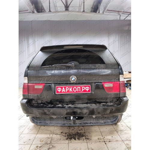 BM 01 AVTOS Фаркоп на BMW X5 E53 2000-2007. Необходима подрезка бампера. Тип шара: A. Нагрузки: 2500/100 кг, масса фаркопа 20,5 кг (без электрики в комплекте)