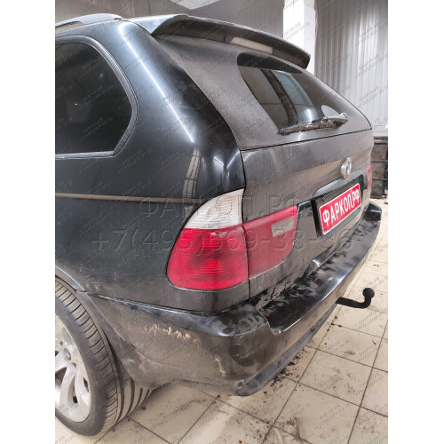 BM 01 AVTOS Фаркоп на BMW X5 E53 2000-2007. Необходима подрезка бампера. Тип шара: A. Нагрузки: 2500/100 кг, масса фаркопа 20,5 кг (без электрики в комплекте)