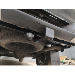FA 0971-E Бизон Фаркоп на Toyota Hilux 2015-, JAC T6 2019-, JAC T8 2019-, JAC T8 Pro 2023-, Sollers ST6 2023-, Sollers ST8 2024- без подрезки бампера. Тип шара: E (легкосъемный шар под квадрат