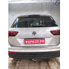 2155-A ORIS Фаркоп на Skoda Kodiaq 2017-2023, Volkswagen Tiguan II 2016-2024, Skoda Karoq 2017-, Seat Ateca 2016- без выреза в бампере. Тип шара: A. Нагрузки: 2530/100 кг, масса фаркопа 18 кг (без электрики в комплекте)