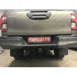 FA 0971-E Бизон Фаркоп на Toyota Hilux 2015-, JAC T6 2019-, JAC T8 2019-, JAC T8 Pro 2023-, Sollers ST6 2023-, Sollers ST8 2024- без подрезки бампера. Тип шара: E (легкосъемный шар под квадрат