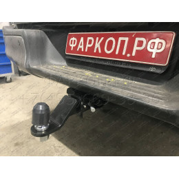 FA 0971-E Бизон Фаркоп на Toyota Hilux 2015-, JAC T6 2019-, JAC T8 2019-, JAC T8 Pro 2023-, Sollers ST6 2023-, Sollers ST8 2024- без подрезки бампера. Тип шара: E (легкосъемный шар под квадрат