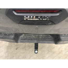 FA 0971-E Бизон Фаркоп на Toyota Hilux 2015-, JAC T6 2019-, JAC T8 2019-, JAC T8 Pro 2023-, Sollers ST6 2023-, Sollers ST8 2024- без подрезки бампера. Тип шара: E (легкосъемный шар под квадрат