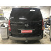 H077A GALIA Полностью оцинкованный фаркоп на Hyundai Starex 2008-2018, 2018-2023, Hyundai H1 2008-2018, 2018-2023. Тип шара: A. Установка без снятия и выреза бампера. Нагрузки: 2300/100 кг, масса фаркопа 24,22 кг