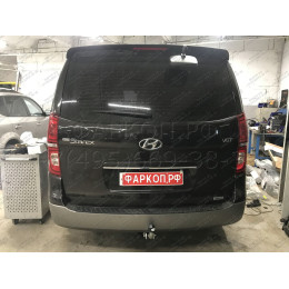 H077A GALIA Полностью оцинкованный фаркоп на Hyundai Starex 2008-2018, 2018-2023, Hyundai H1 2008-2018, 2018-2023. Тип шара: A. Установка без снятия и выреза бампера. Нагрузки: 23