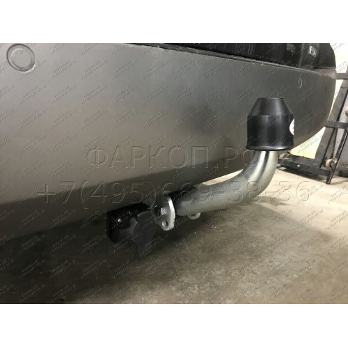 H077A GALIA Полностью оцинкованный фаркоп на Hyundai Starex 2008-2018, 2018-2023, Hyundai H1 2008-2018, 2018-2023. Тип шара: A. Установка без снятия и выреза бампера. Нагрузки: 2300/100 кг, масса фаркопа 24,22 кг